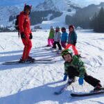 Ski lessons for children