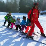 Ski lessons for children