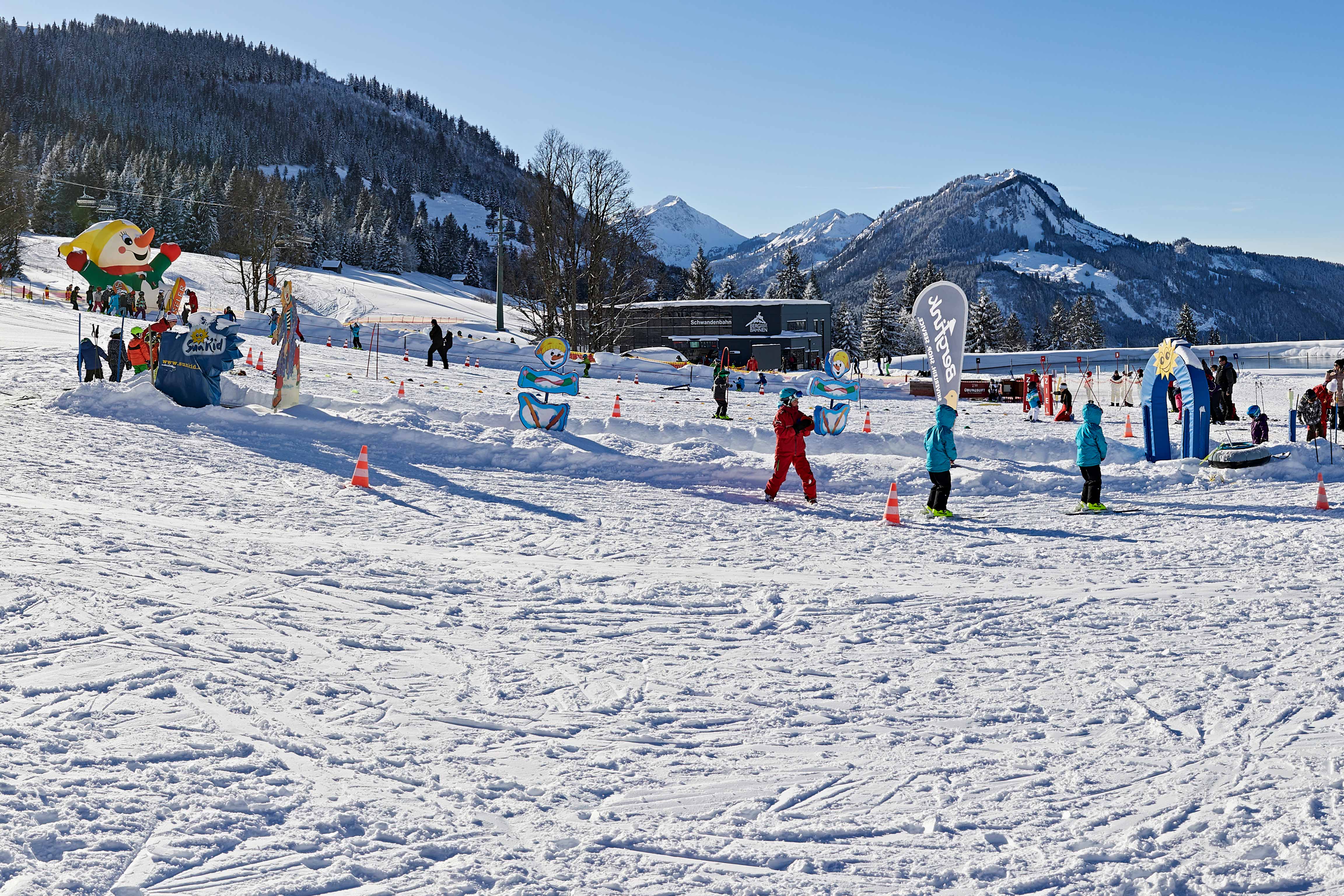 Skiing area Skischule Iseler